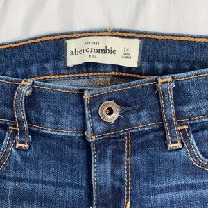 abercrombie girls jeans, size 14, bootcut